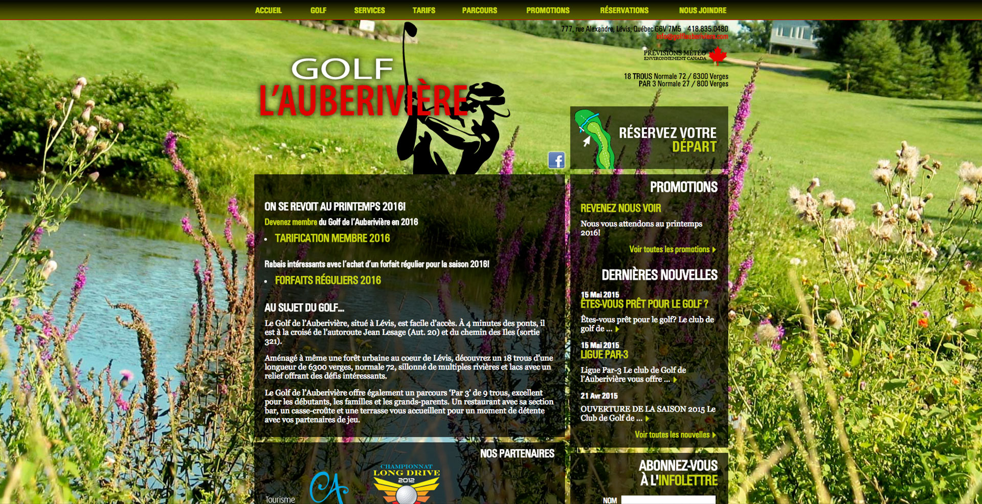 Golf de l’Auberivière