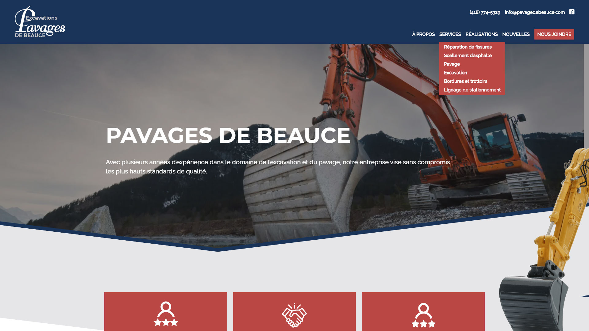 Pavage de beauce